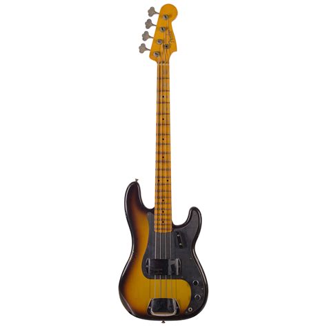 fender custom shop 2018 limited 1958 precision bass journeyman relic maple fingerboard aged