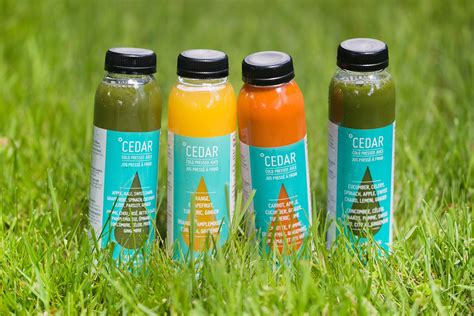 Cedar Juice Launches New Line Of Cold Pressed Juice Smoothies