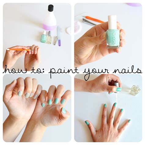How To Paint Your Nails 9 Steps With Pictures Instructables