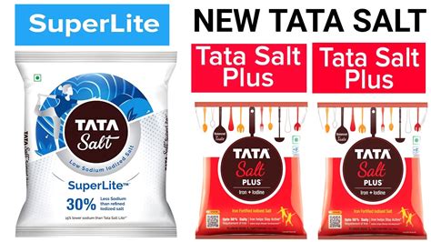 New Tata Salt Superlite And Salt Plus 1kg Youtube