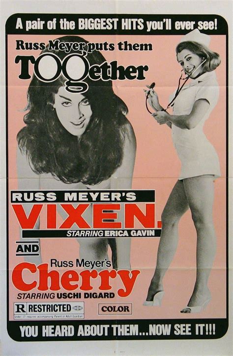 Vixen Cherry Harry And Raquel Movie Poster 1 Sheet 27x41 Original
