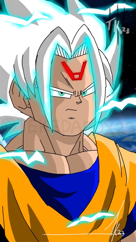 Dbz Super Saiyan White Omni God Goku By Tekedafox23 On Deviantart