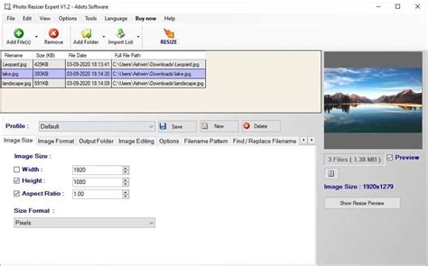 Photo Resizer Expert Is A Freeware Tool That Can Batch Resize Convert