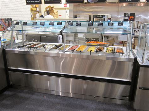 Hot Bar And Self Service Grocery Store Display Borgen