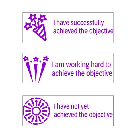 Objectives Stamp Stack Superstickers