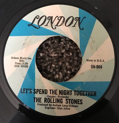 The Rolling Stones Lets Spend The Night Together 1967 Vinyl Discogs
