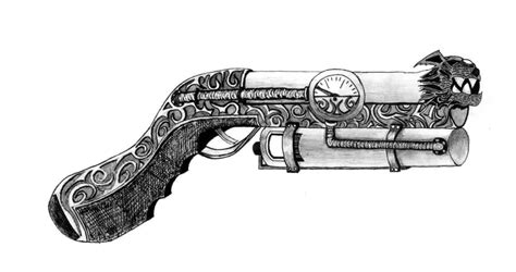 Steampunk Gun 1 By Raziel Son Of Kain On Deviantart
