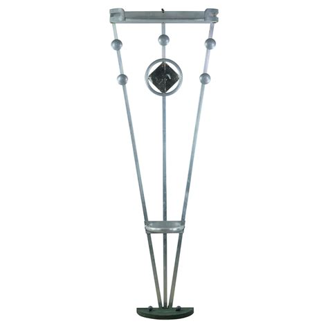 European Art Deco Hall Tree Mirror Hat Rack And Umbrella Stand For