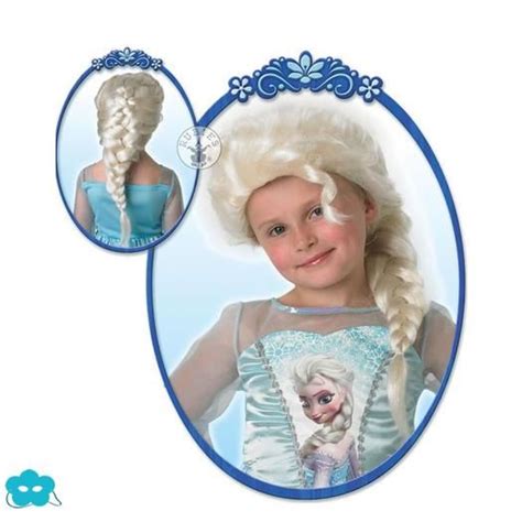 Peluca De Elsa De Frozen Costume Princesse Disney Disney Princess