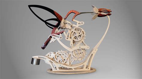 Colibri An Organic Motion Sculpture Mechanisms Kinetic Art