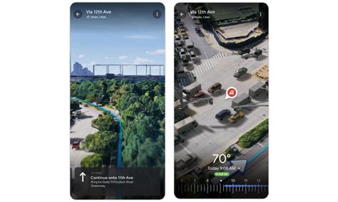 Google Maps va proposer de voir les routes en 3D avec la vue immersive
