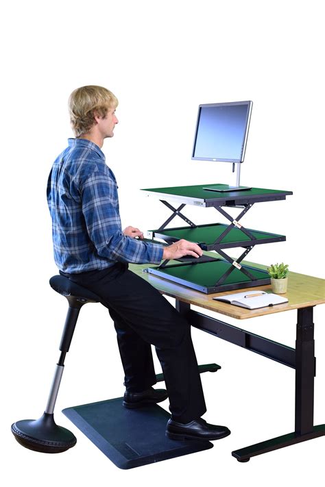 Stand Up Desk Stool Stool Stand Desk Standing Chair Stools Ofm Vivo