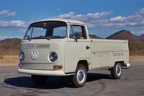 1968 Volkswagen Single Cab Pickup For Sale On Bat Auctions Sold For