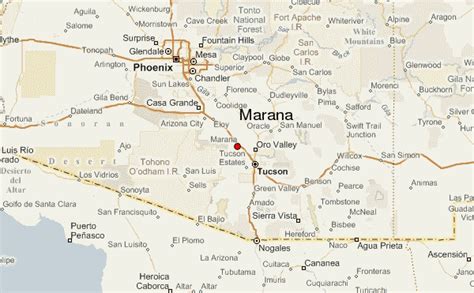 Marana Zip Code Map