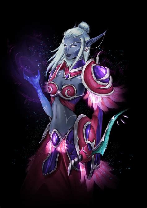 World Of Warcraft Nightborne Elf By Xabiling On Deviantart World Of