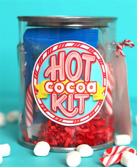 Hot Cocoa Kit Easy Christmas T A Girl And A Glue Gun