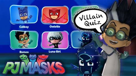 Lets Play Pj Masks Villain Game Night Ninja Romeo And Luna Girl