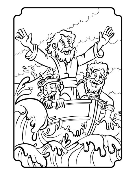 New Testament Coloring Pages Jesus Birth And Ministry Etsy