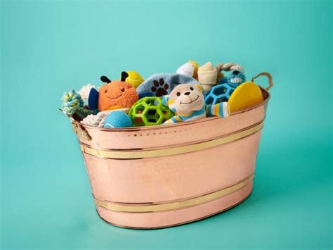 Copper Bucket For Dog Toy Storage Hgtv