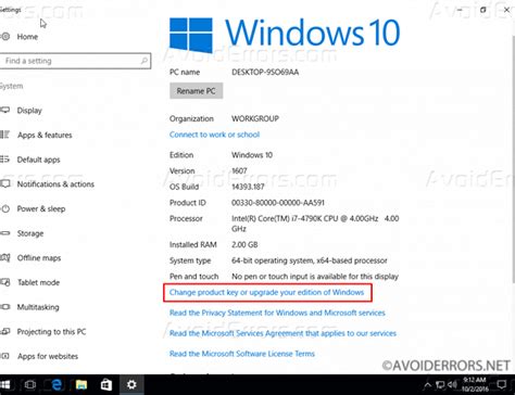 How To Upgrade From Windows 10 Home To Windows 10 Professional