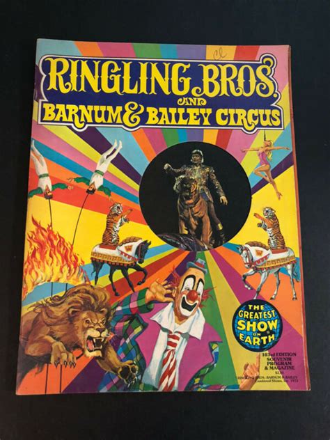 Ringling Bros Barnum Bailey Circus Rd Edition Souvenir Program