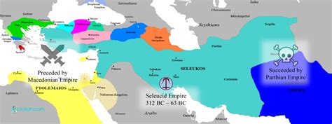 Seleucid Empire Division Of Alexanders Conquests By His Successors
