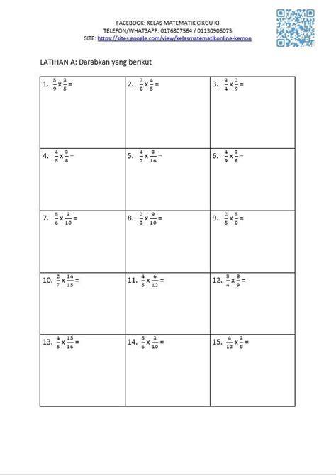 Bincang latihan soalan matematik uji diri muka surat 79 soalan 2 (a) hingga 2 (c) soalan yang melibatkan tolak pecahan, ada. Nota Matematik Tahun 5 Pecahan