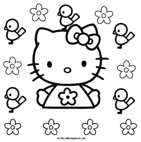 Hello Kitty Coloring Pages | Coloring Pages To Print