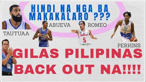 Gilas Pilipinas Back Out Na Sa Asiad Romeo At Abueva Tanggal Na