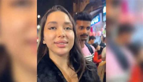 Watch Russian Youtuber Koko In India Harassed In Delhis Sarojini Nagar Market Viral Video
