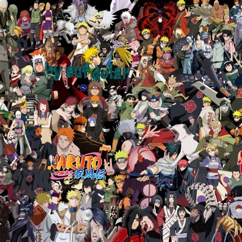 Naruto All Characters Wallpaper 4k Fondos De Pantalla Naruto