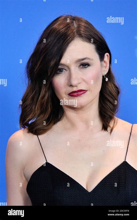 Emily Mortimer Attending The The Bookshop Photocall During The 68th Berlin International Film