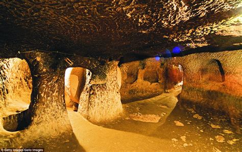 Photos Of Underground City In Turkey Reveal Hidden Rooms That Could