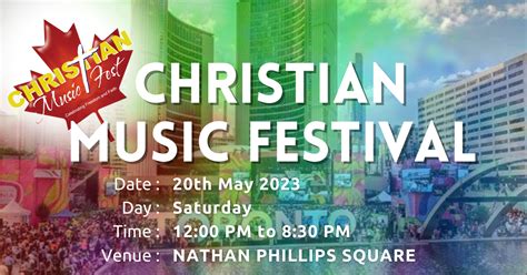 Christian Music Festival Christian Music Festival At Nathan Phillips