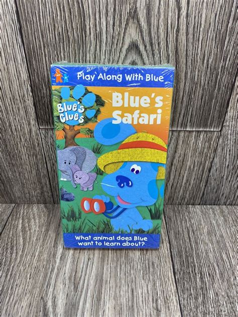 Blues Clues Blues Safari Vhs 2000 For Sale Online Ebay