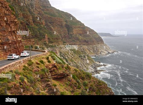 Coastal Road Chapmans Peak Drive South Africa Stock Photo Alamy