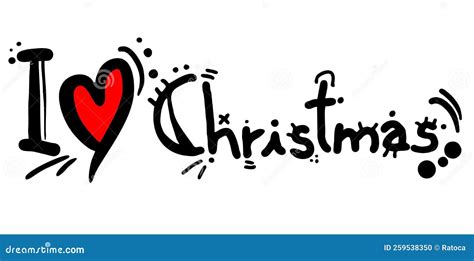 Love Christmas Stock Vector Illustration Of Ts Enchanted 259538350
