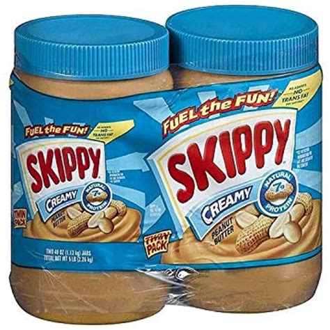 Skippy Creamy Peanut Butter 2 Pk48 Oz