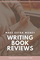 Make Extra Money with Book Review Jobs | Book review blogs, Book review ...