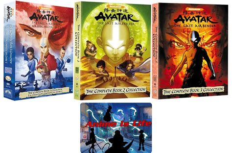 Amazon It Avatar The Last Airbender Complete Series Seasons Dvd Collection With Bonus