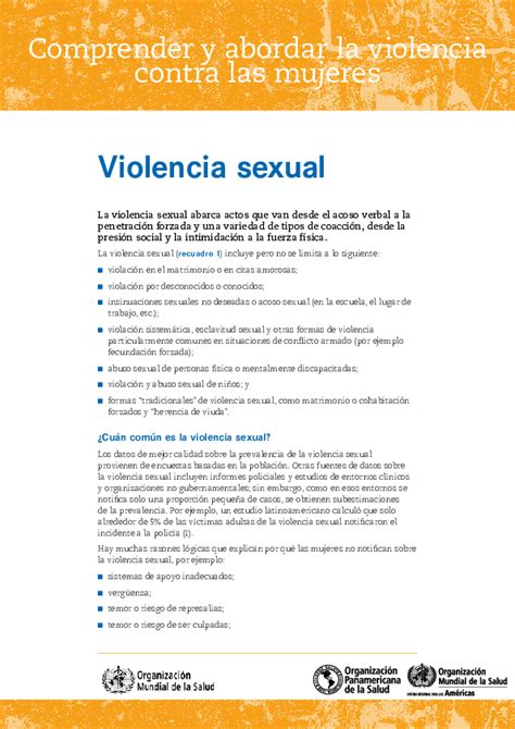 Pdf Comprender Y Abordar La Violencia Contra Las Mujeres Violencia