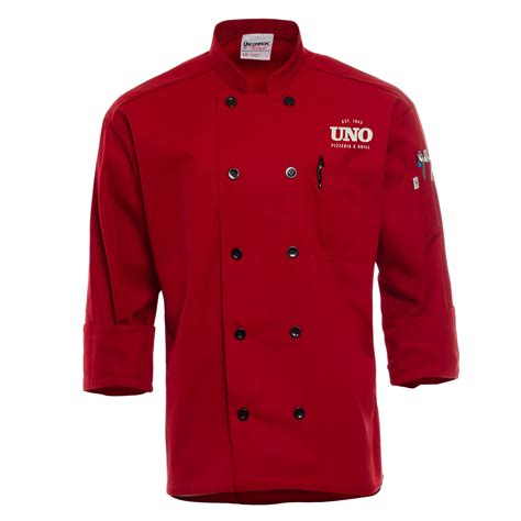 Red Chef Coat Chef Duds