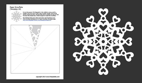 Paper Snowflake Templates Free Printable Templates And Coloring Pages