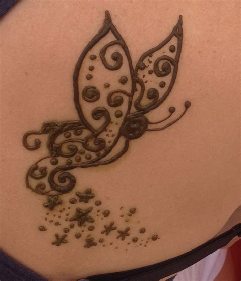 41 Butterfly With Henna