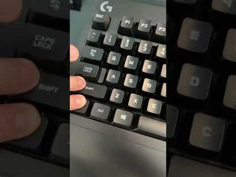 How To Click Ctrl Shift Qq On A Logitech G Pro Keyboard Youtube