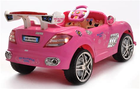 Girls Pink 6v Mercedes Style Battery Kids Ride On Cars Electric