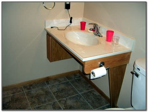 For the toilet itself, keep in mind two things: Wheelchair Accessible Bathroom Sink Vanity - Sink And ...