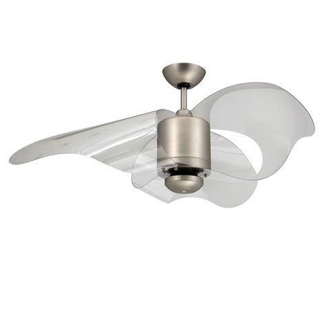 The blade pitch, along with the blade span, determines how well the fan will cool the room. TroposAir LA Ceiling Fan with Modern with Clear Blades ...