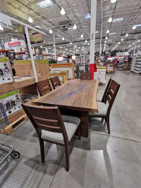 Costco 1435411 Pike Main Whitley 7 Piece Dining Set Costcochaser