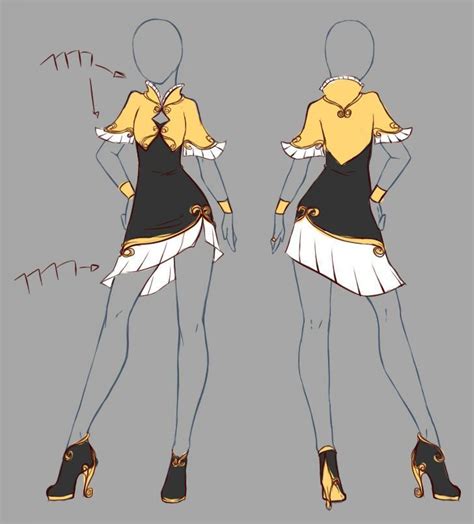 Try now to draw an anime female figure from other points of view add clothes and various other details. Image result for anime clothes design | Drawing anime ...